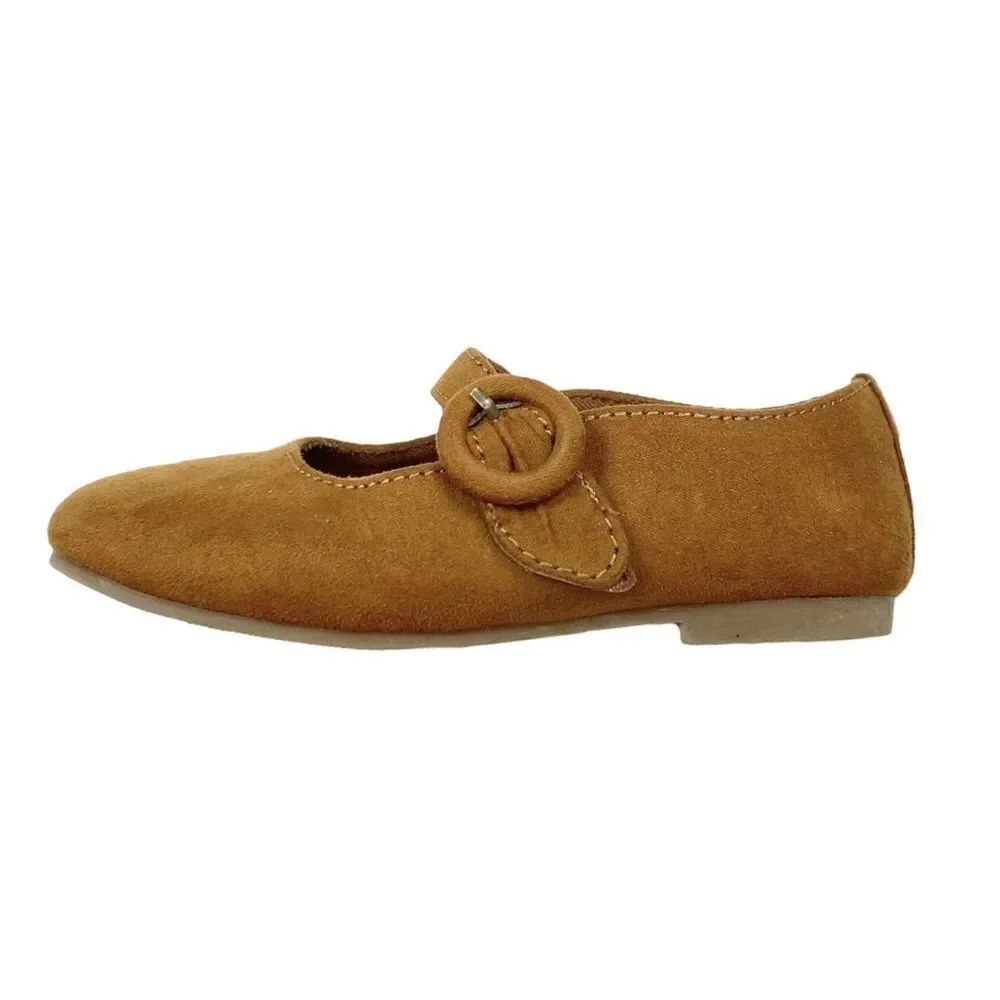 Old Navy Faux Suede Mary Jane Shoes 9